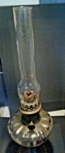 Lampe petrole art nouveau - petrole,