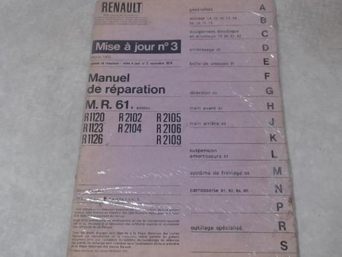 Notice utilisation renault - d'utilisation,