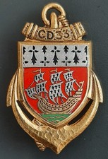 Insigne émail CD 33 Compagnie