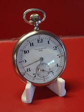 Belle ancienne montre gousset LIP en argent Massif Fonctionne