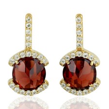 Boucles d'oreilles topaze
