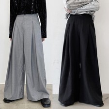 Hommes Pantalon Jambe Large