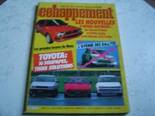 Echappement 212 j86 Toyota MR Delta HF Venturi Mans Corse Volvo 480 Mazda 323 
