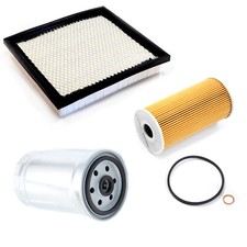 KIT DE SERVICE HUILE+AIR+FILTRE CARBURANT POUR CHRYSLER GRAND VOYAGEUR 2.8 CRD