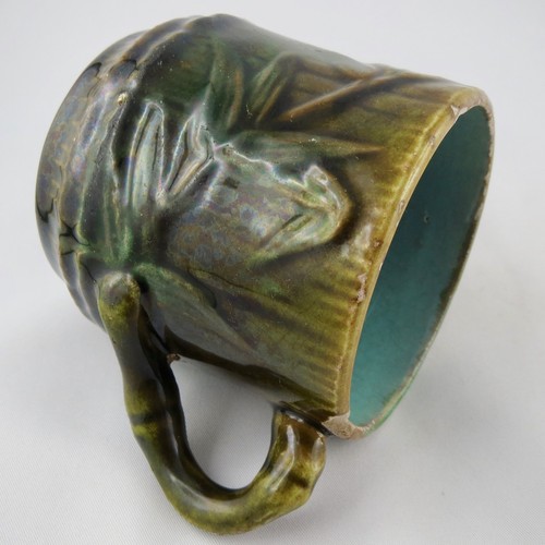 Tasse barbotine ancienne - tasse,
