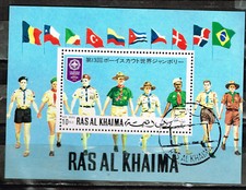 Ras al Khaima Boy Scouts Flags