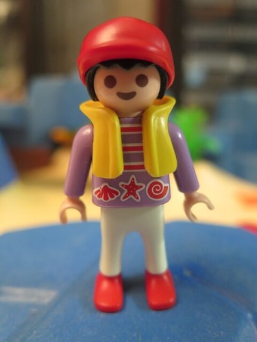 Enfant vacances avec gilet - enfant,