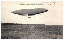 AVIATION - le ballon dirigeable LEBAUDY.