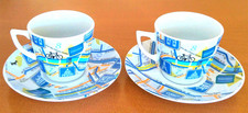 Tasses soucoupes en - 2,