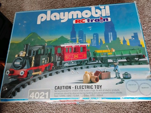 Vintage playmobil train - vintage,