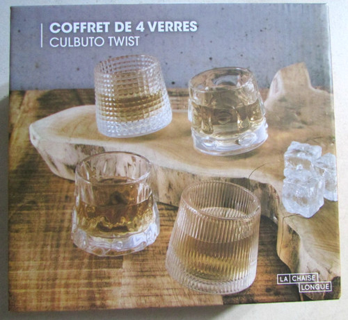 Coffret verres culbuto - 4,