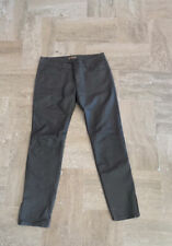 Pantalon Cuir Bel Air Albane Gris Taille 40