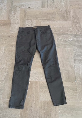 Pantalon cuir bel air - cuir, albane