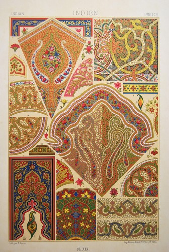 Chromolithographie planche - chromolithographie,