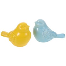  Lot de 2 figurines d'oiseaux