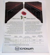 Crown DC 300A Power Amplifier