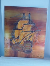 Peinture sur plaque métal