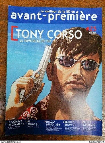 Avant première tony - avant-première,
