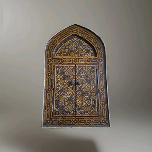 Miroir ancien marocain - ancien, à