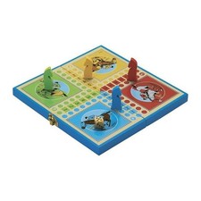 L'ARBRE A JOUER - 66340 - JEU DES PETITS CHEVAUX - COFFRET EN BOIS