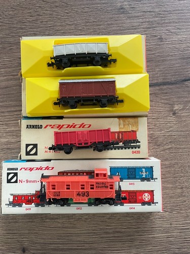 Lot anciens wagons 0419 0420 - lot,
