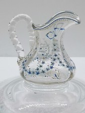 rare pichet Émile Gallé Charles Gallé. Aux Myosotis, aux Abeilles NO DAUM 