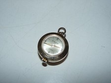 ancienne montre femme gousset mécanique boule pendentif / dialma / testé ok