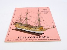 STEINGRAEBER ANCIEN CATALOGUE 1972 MAQUETTES EN BOIS BATEAUX