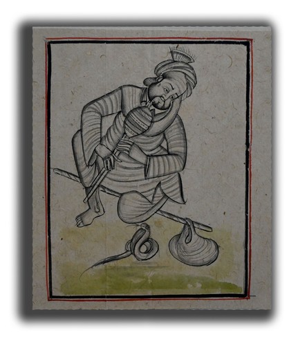 Tableau miniature ancien