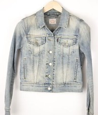 LEVI'S STRAUSS & CO Veste En Jean Slim Vintage Stretch Femme Taille S BEZ442
