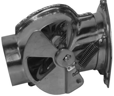 Clapet chauffage ssi en - clapet,