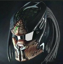 LIVRAISON GRATUITE CASQUE PREDATOR MONSTER 3D FIGHT STYLE (APPROUVÉ DOT ET ECE)