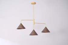 Luminaire lustre en laiton