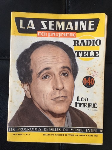 Semaine radio tele - semaine,