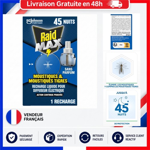 Raid max recharge diffuseur - raid,