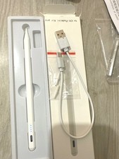  Stylet Compatible À Apple Pencil Ipad Pro Air Mini 3e à 6e  Stylus Pen Blanc 