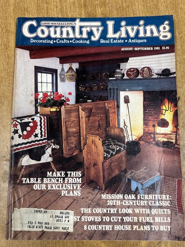 Country living magazine august - living,