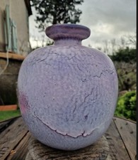 Rare Gros Vase En Gres