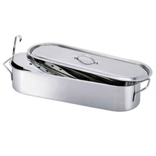 Poissonnière en inox avec