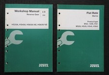 VOLVO PENTA Hs 25A 45A 63A 63AE V Ve Moteur Diesel Inverse Gear Atelier Manuels