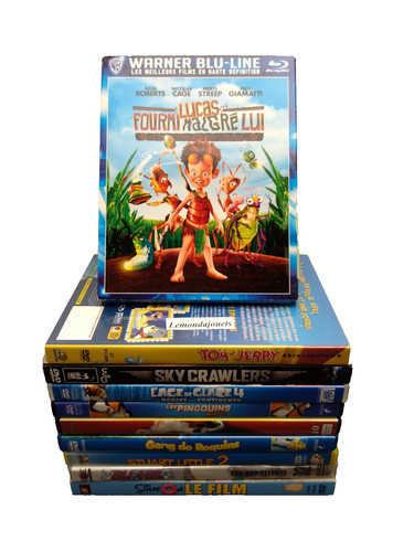 Lot dvd blu - lot, animés