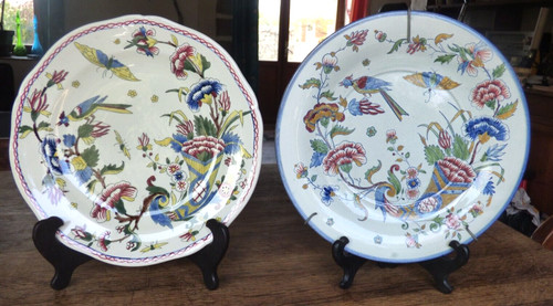 Lot assiettes en - de,