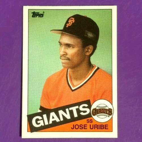 1985 topps traded 125t jose - 1985,