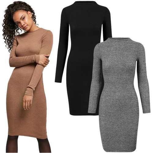 Urban classics femmes rib - rib, robe