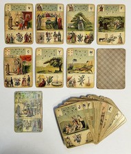 Cartes jouer lenormand - À,