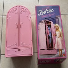 Mattel Barbie 4763 Mobilier Élégance - Armoire Dressing 1987 - Vintage En Boîte