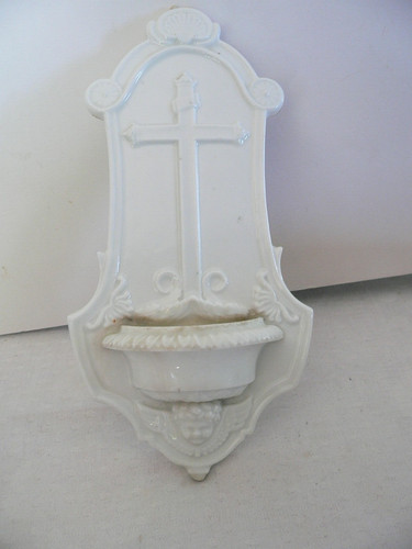 Ancien grand benitier - grand, en