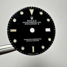 Rolex Explorer 2 II Cadran Tropical 16570 16550 Noir Style Vintage