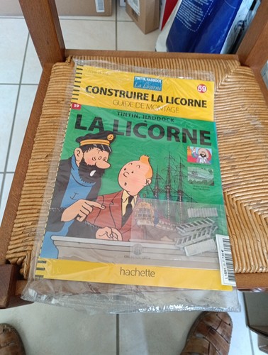 Tintin licorne maquette - la,