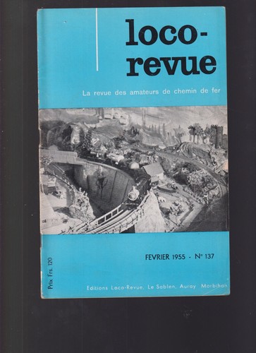 Loco revue 137 voiture - revue, s.o